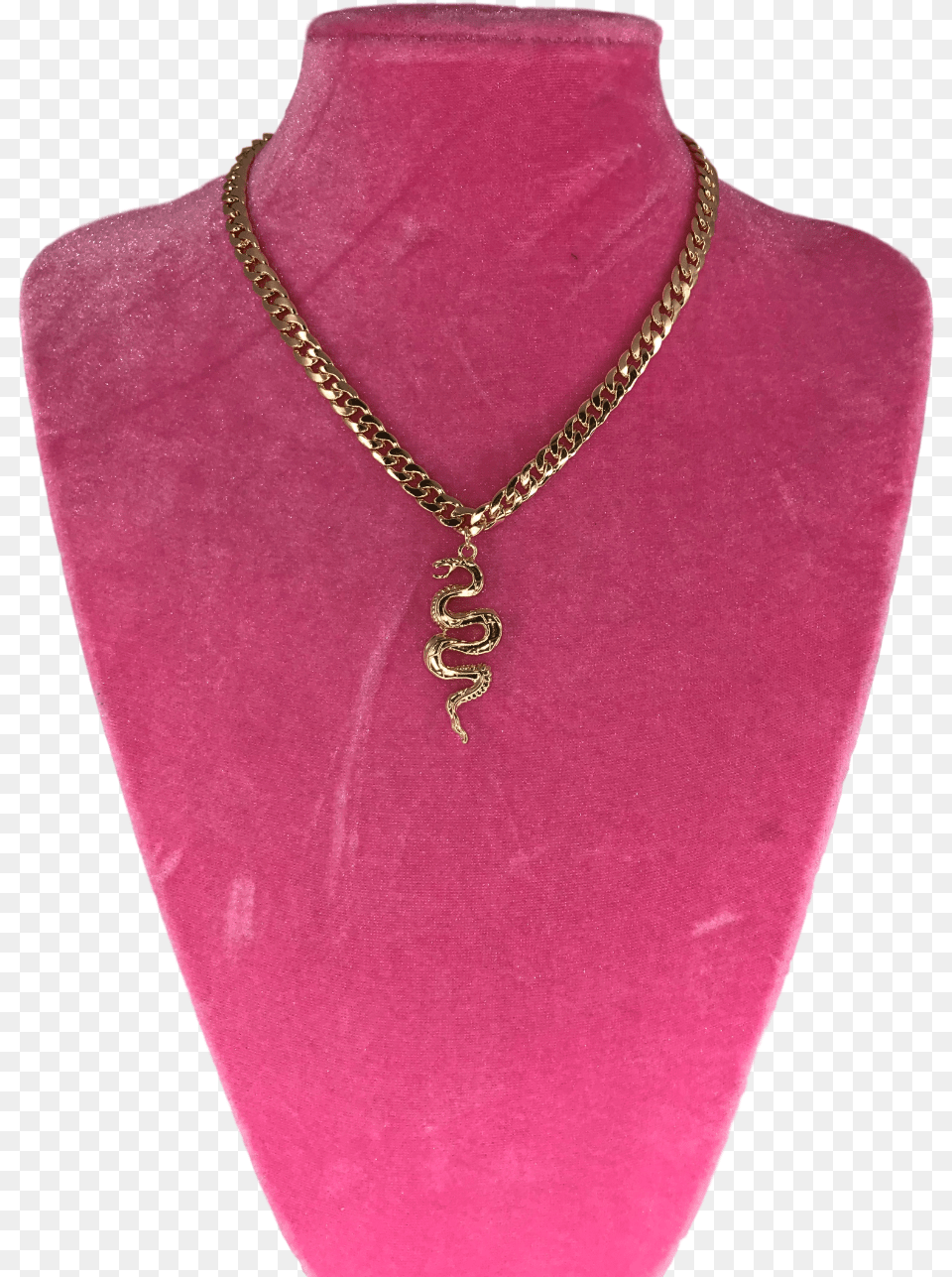 Gold Snake Chain Necklace Pendant, Accessories, Jewelry Png