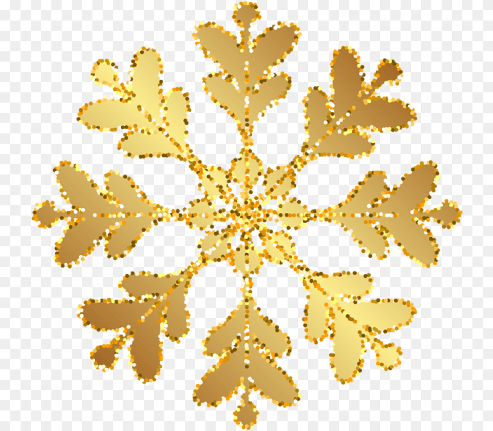 Gold Snowflake Clip Art Image Gold Snowflake Clipart, Nature, Outdoors, Chandelier, Lamp Free Transparent Png