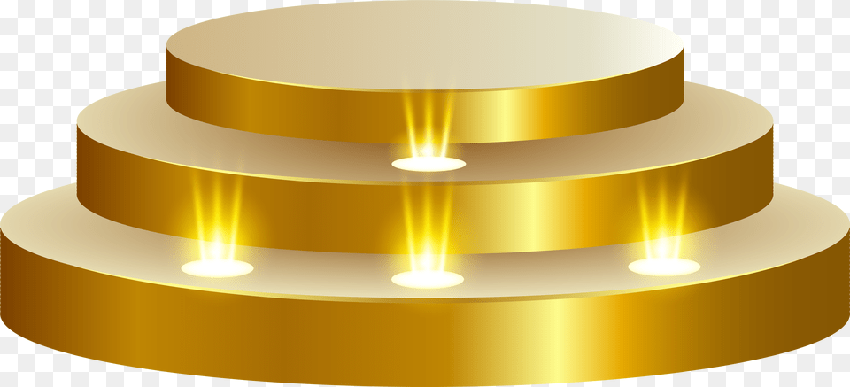 Gold Speakers Podium Background Stage Podium, Lighting, Chandelier, Lamp Free Transparent Png