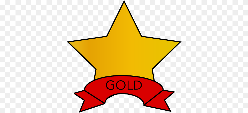 Gold Sponsor, Symbol, Logo, Star Symbol, Bulldozer Png Image