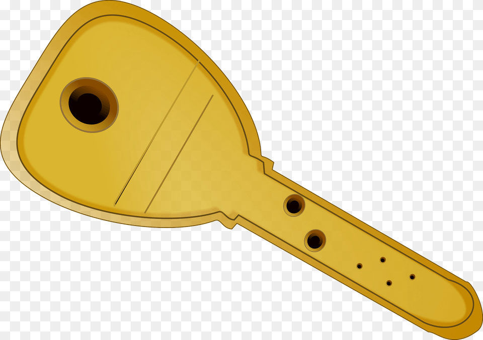 Gold Square Head Key Clipart, Boat, Canoe, Kayak, Rowboat Png Image