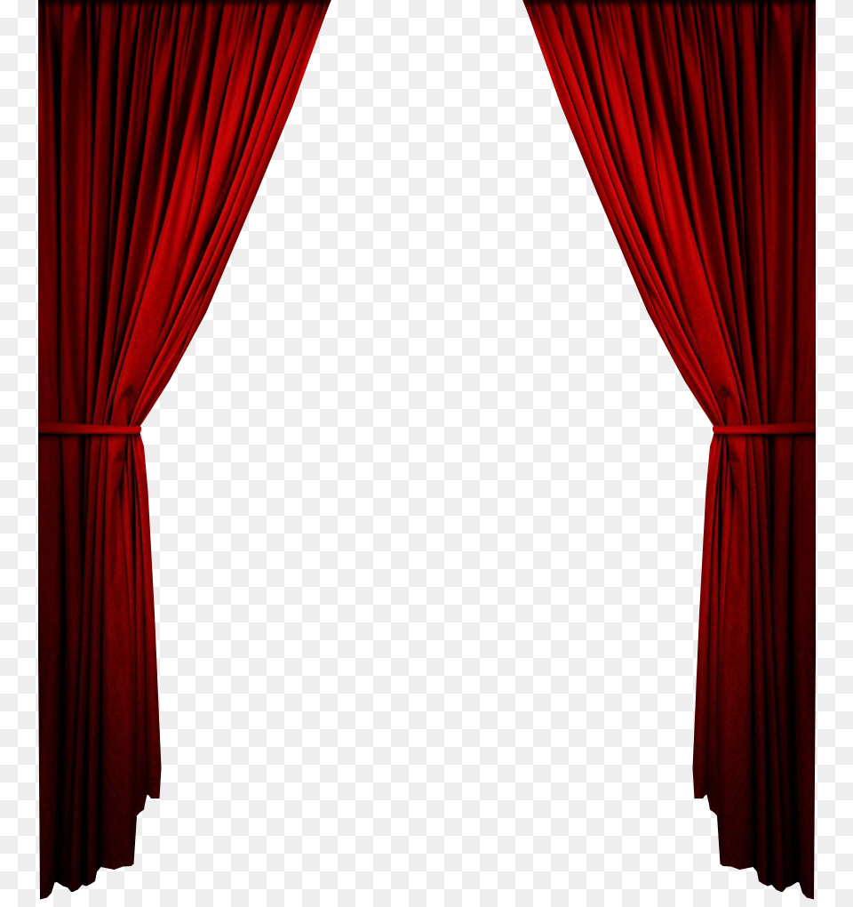 Gold Stage Curtains Red Curtain, Indoors, Theater Png Image