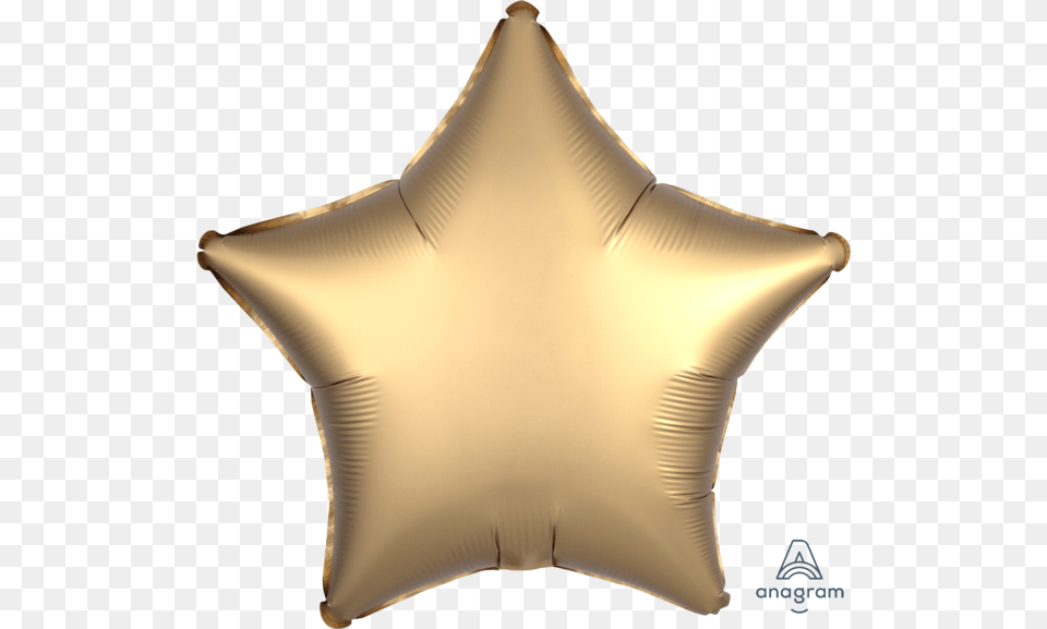 Gold Star Balloon, Cushion, Home Decor, Symbol Free Transparent Png