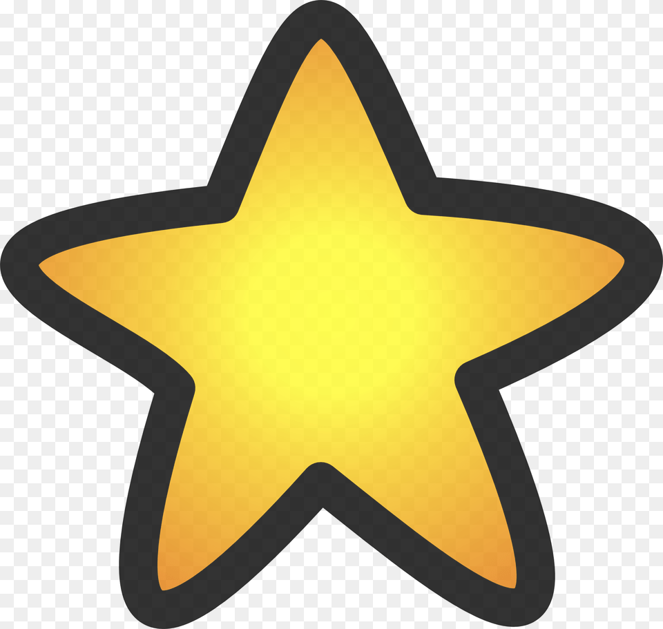Gold Star Clipart Star Clipart, Star Symbol, Symbol, Bow, Weapon Free Transparent Png