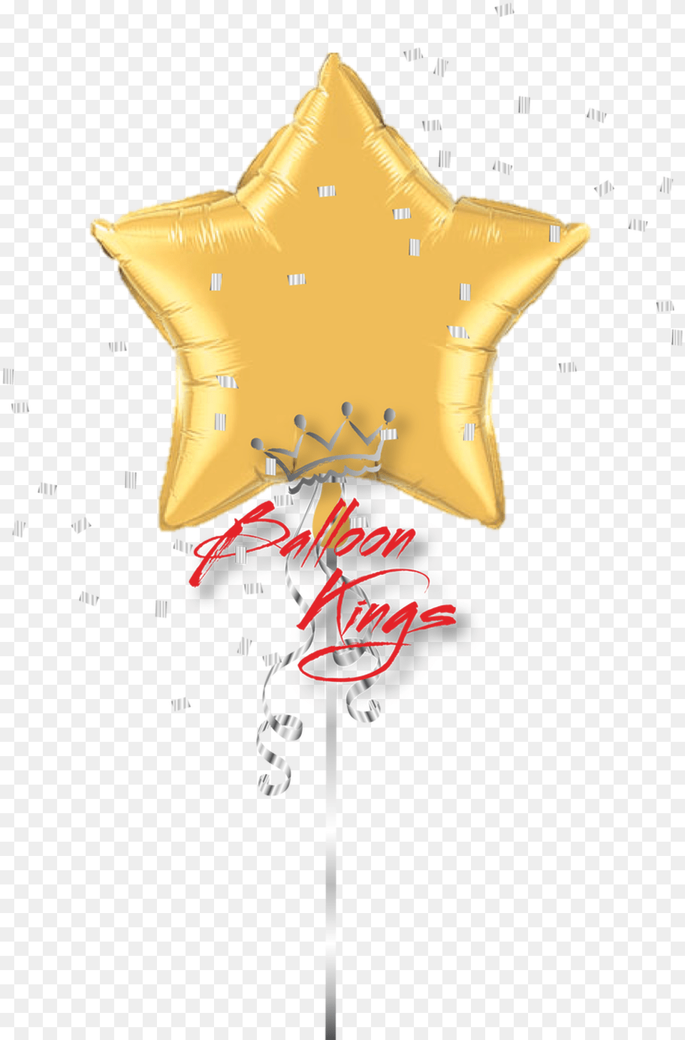 Gold Star Gold Star Balloon, Star Symbol, Symbol, Animal, Fish Free Png Download