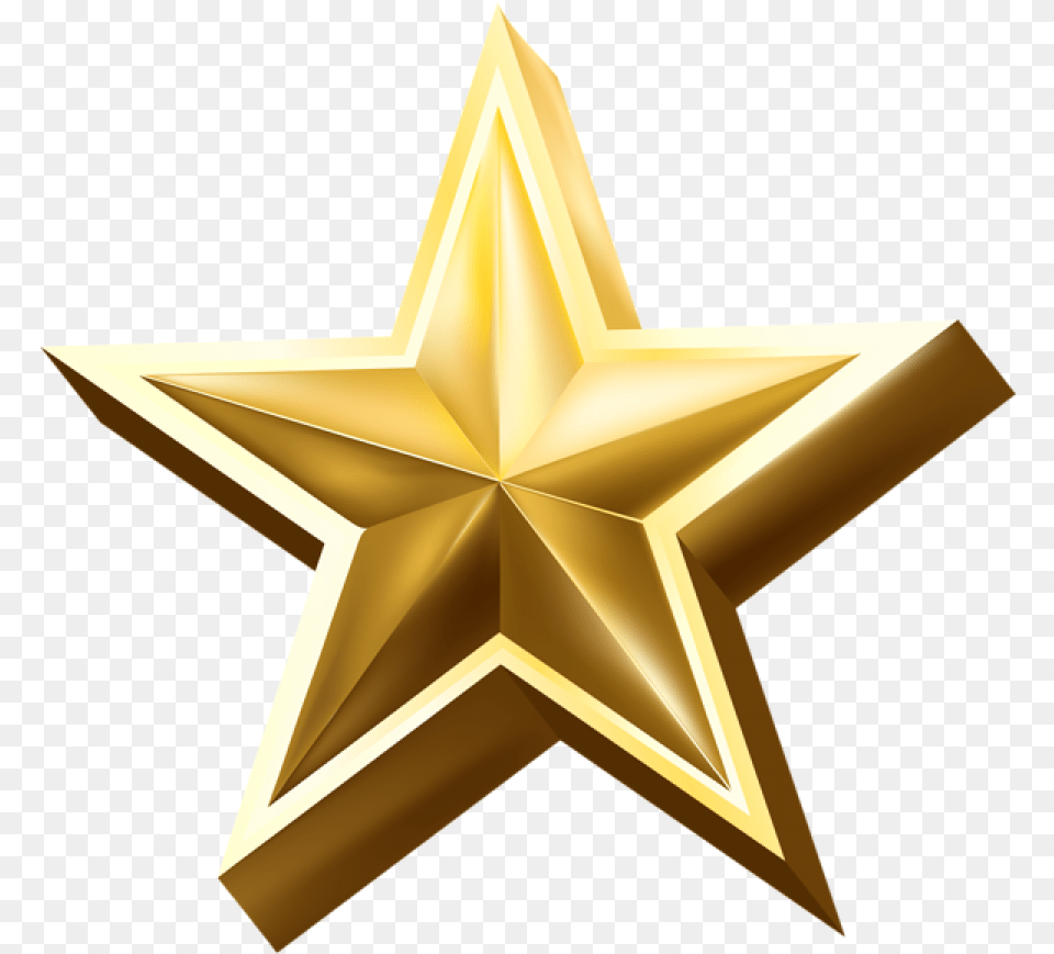 Gold Star Image Transparent Background Gold Star, Star Symbol, Symbol, Cross Png