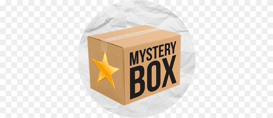 Gold Star Mystery Boxes Gold Star Mystery Boxes The Cardboard Box, Carton, Package, Package Delivery, Person Png