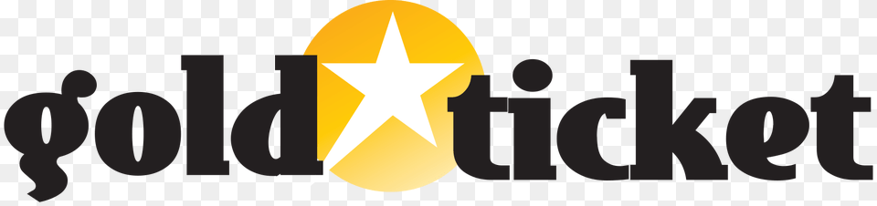 Gold Star Ticket Resch Center, Star Symbol, Symbol, Logo Free Png