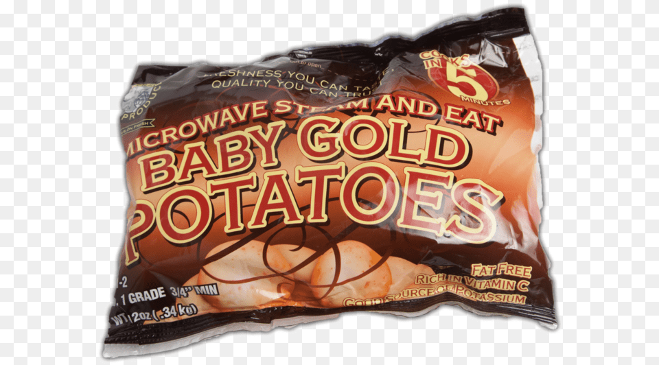 Gold Steamer Potato No Background With Shadow Market Fresh Produce Llc, Food, Sweets, Ketchup, Snack Png