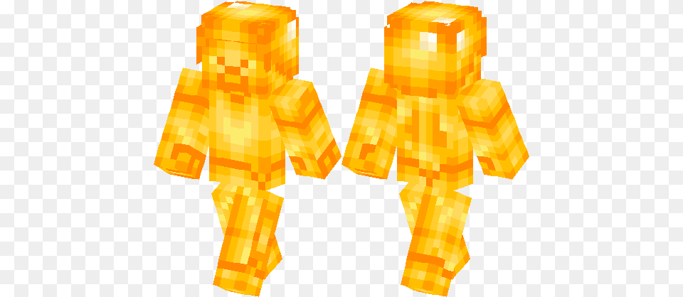 Gold Steve Minecraft Skin, Clothing, Coat, Baby, Person Free Png Download