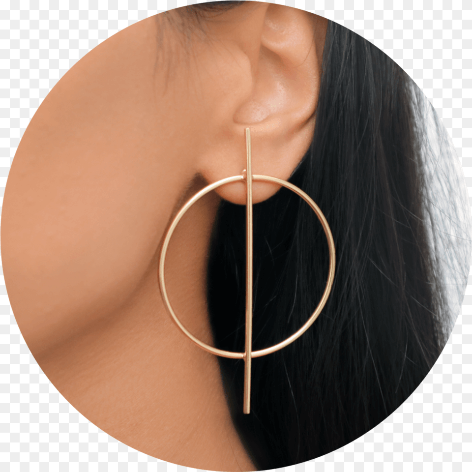 Gold Stick Earrings, Accessories, Adult, Earring, Female Free Transparent Png