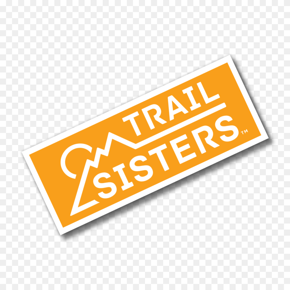 Gold Sticker Trail Sisters Store, Text Png Image