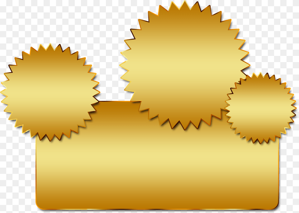 Gold Stickers Clipart Png Image