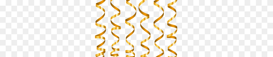 Gold Streamers Image, Pattern, Texture, Person Free Transparent Png