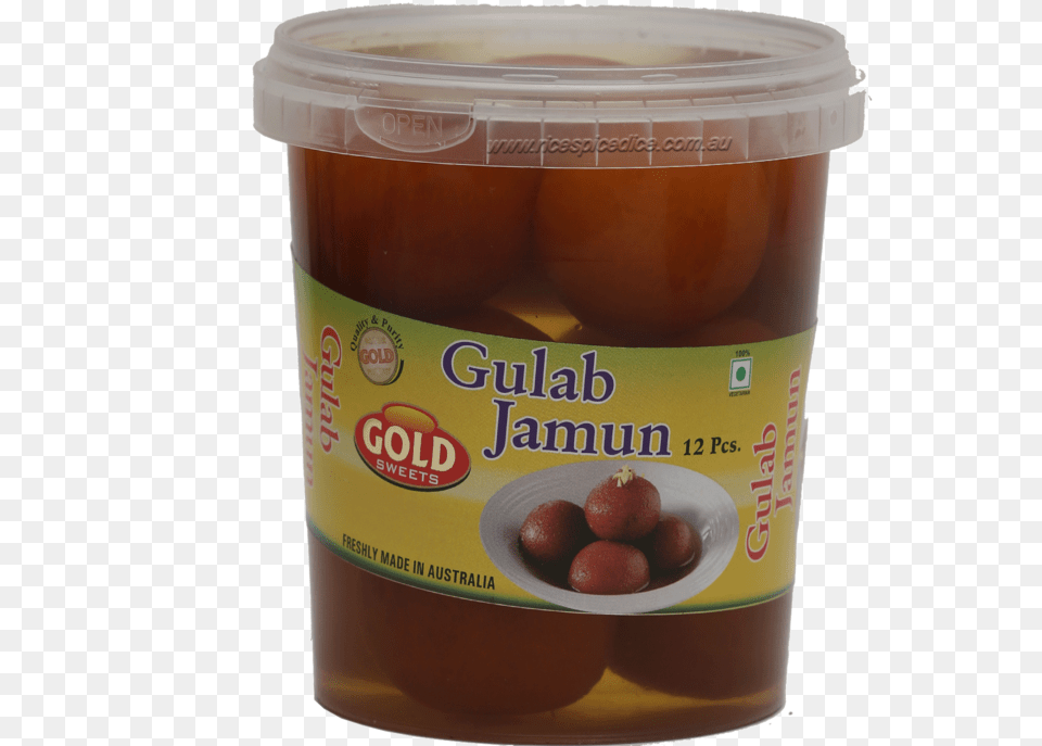 Gold Sweets Gulab Jamun 1kg Fruit, Food, Plant, Produce, Can Free Transparent Png