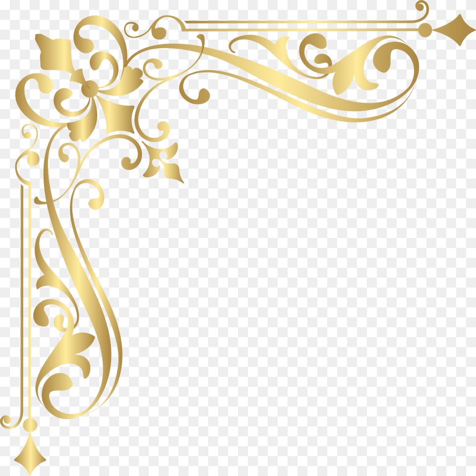 Gold Swirl, Art, Floral Design, Graphics, Pattern Free Png