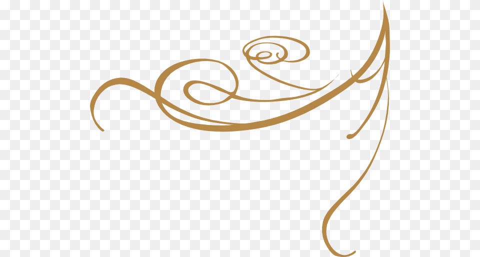 Gold Swirl Cliparts, Art, Floral Design, Graphics, Pattern Free Png Download