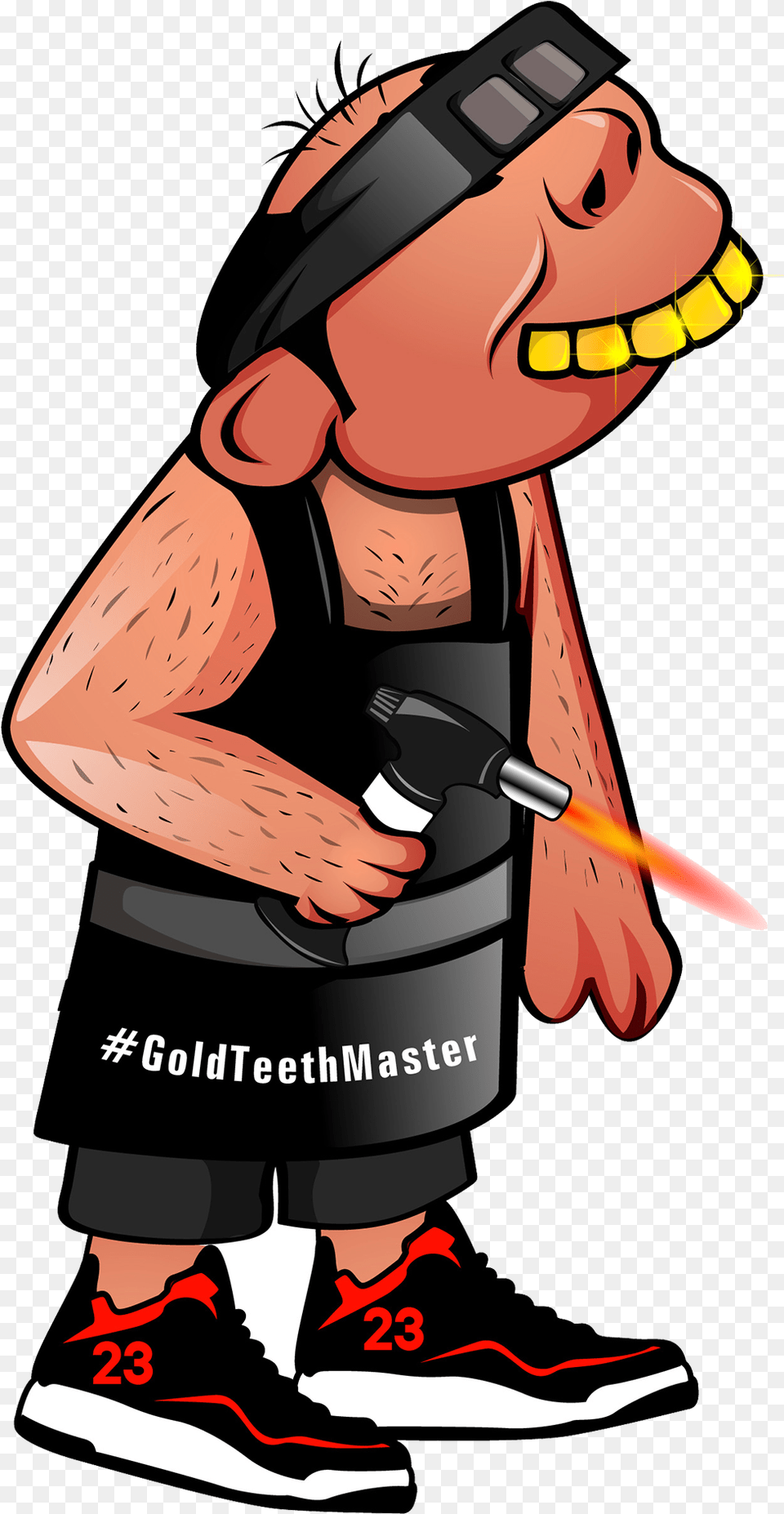 Gold Teeth Master Cartoon, Adult, Female, Person, Woman Free Png Download