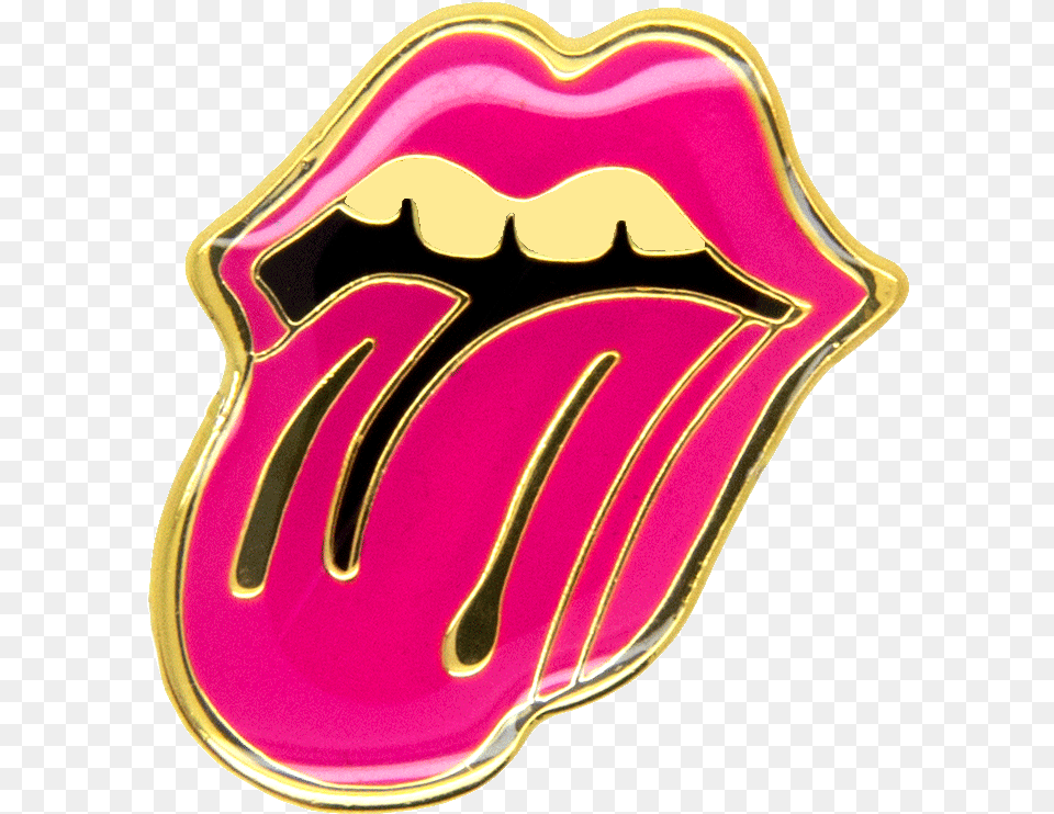 Gold Teeth Pink Lips, Logo, Symbol Png