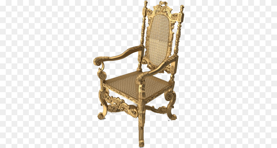 Gold Throne High Quality Throne, Furniture, Chair, Armchair Png Image