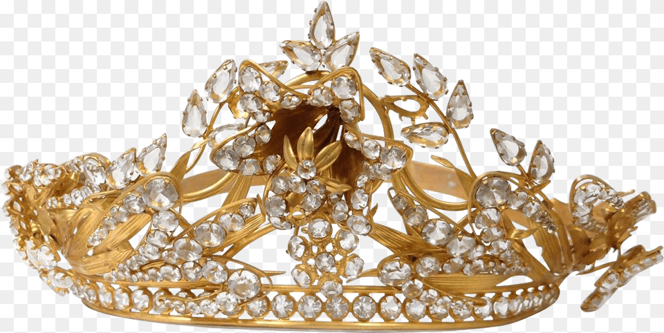 Gold Tiara Background, Accessories, Chandelier, Jewelry, Lamp Free Transparent Png