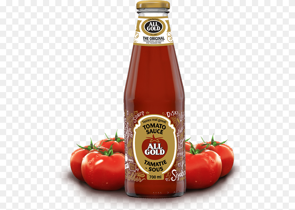 Gold Tomato Sauce All Gold, Food, Ketchup Free Png