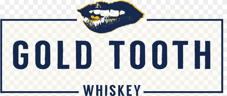 Gold Tooth Whiskey Graphic Design, License Plate, Transportation, Vehicle, Logo Free Transparent Png