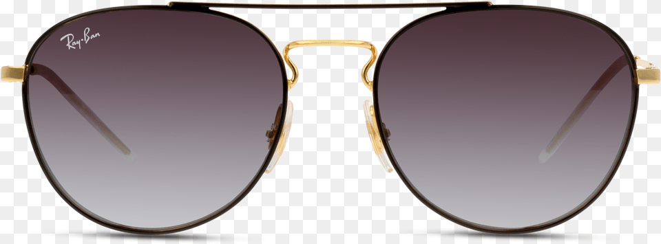 Gold Top On Black Sunglasses, Accessories, Glasses Png