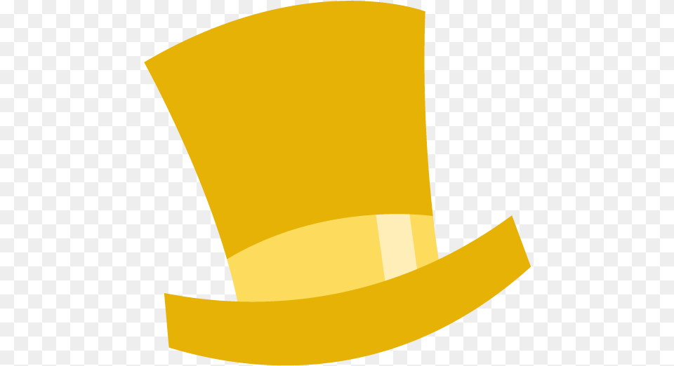 Gold Tophat Gold Top Hat, Clothing Free Png