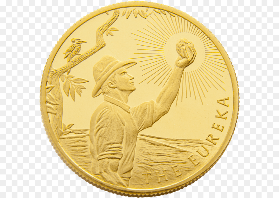 Gold Transparent Images Only Eureka Stockade Coin, Man, Male, Adult, Person Png Image
