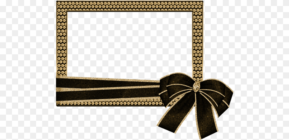 Gold Transparent Photo Frame With Diamonds And Gold Diamond Gold Frames Hd, Accessories, Blackboard Png Image