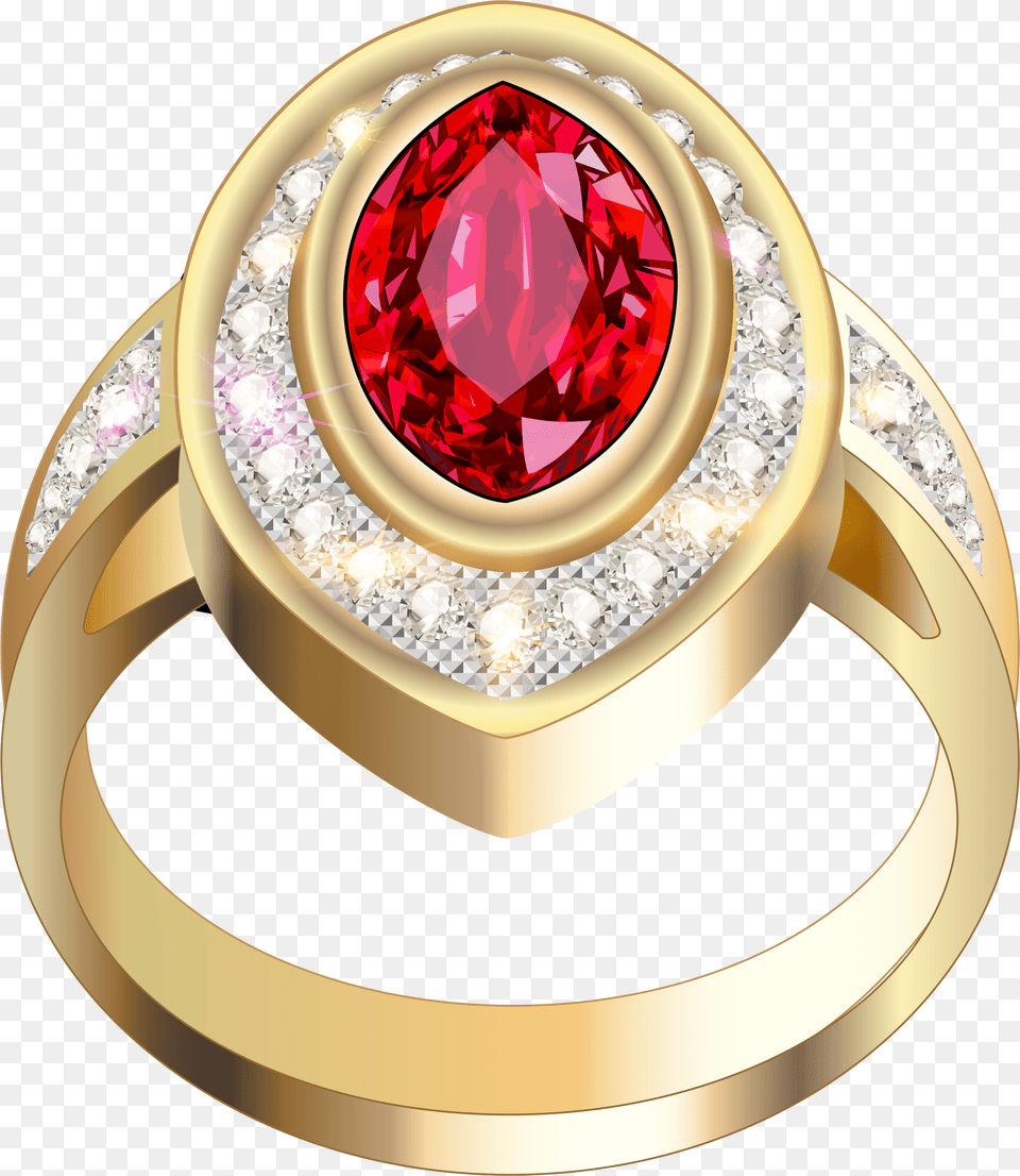 Gold Transparent Rings Hd, Accessories, Jewelry, Ring, Diamond Free Png