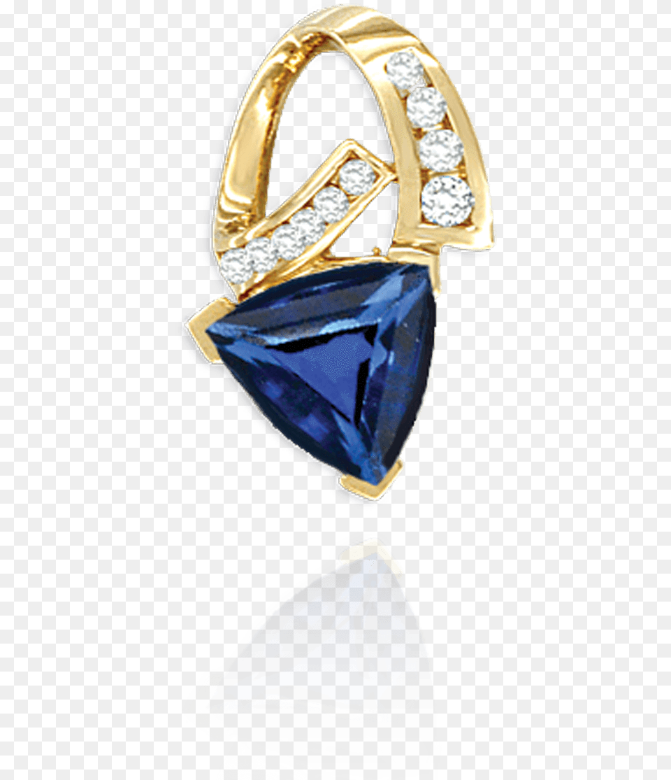 Gold Triangle Pendants Diamond, Accessories, Gemstone, Jewelry, Sapphire Png
