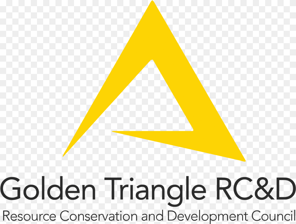 Gold Triangle Triangle Gold Image Transparent, Rocket, Weapon Free Png