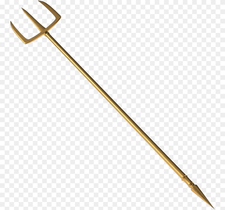 Gold Trident Image Stx Axxis Lacrosse Stick, Weapon, Blade, Dagger, Knife Png