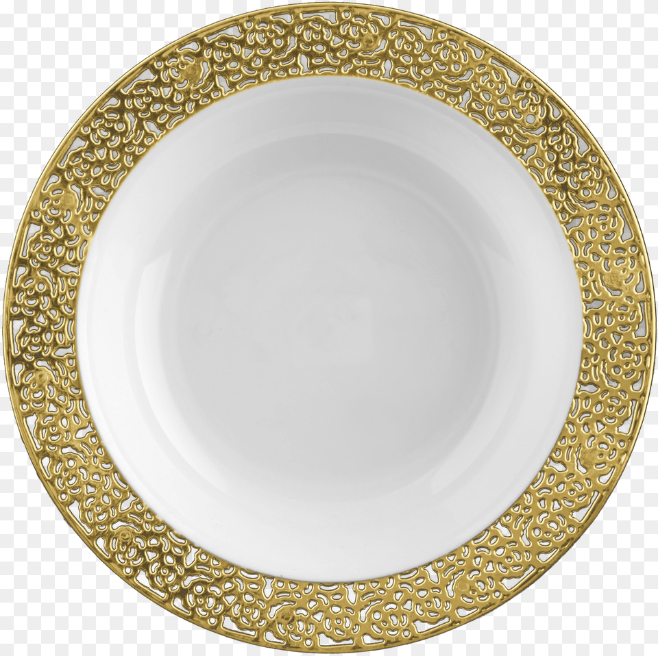 Gold Trim Plastic 12 Oz Soup Bowls Fancy Plate Transparent, Art, Pottery, Porcelain, Meal Png