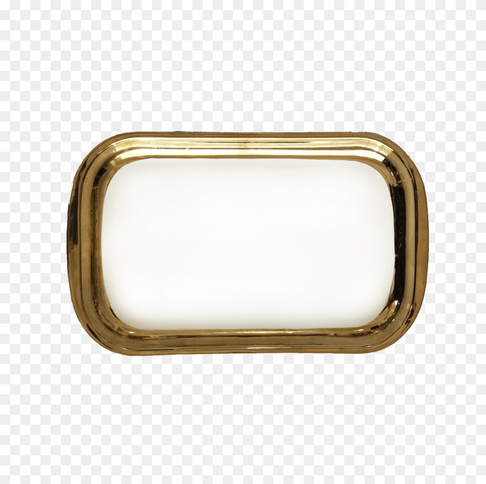 Gold Trim Rectangle Plate Marble Co, Photography, Art, Porcelain, Pottery Free Transparent Png