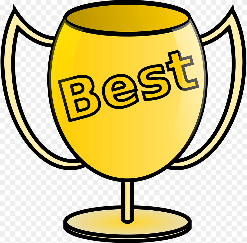 Gold Trophy Cup Clipart, Glass, Bottle, Shaker Free Png Download