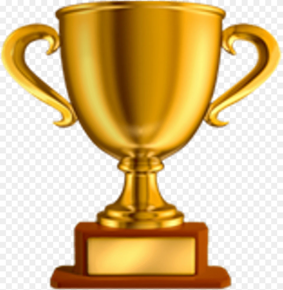 Gold Trophy Trophy Emoji Png Image