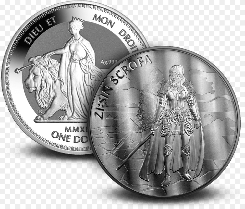 Gold U0026 Silver Coins Of The World Foreign Apmex Lady Ta Pao, Adult, Wildlife, Wedding, Person Free Png Download