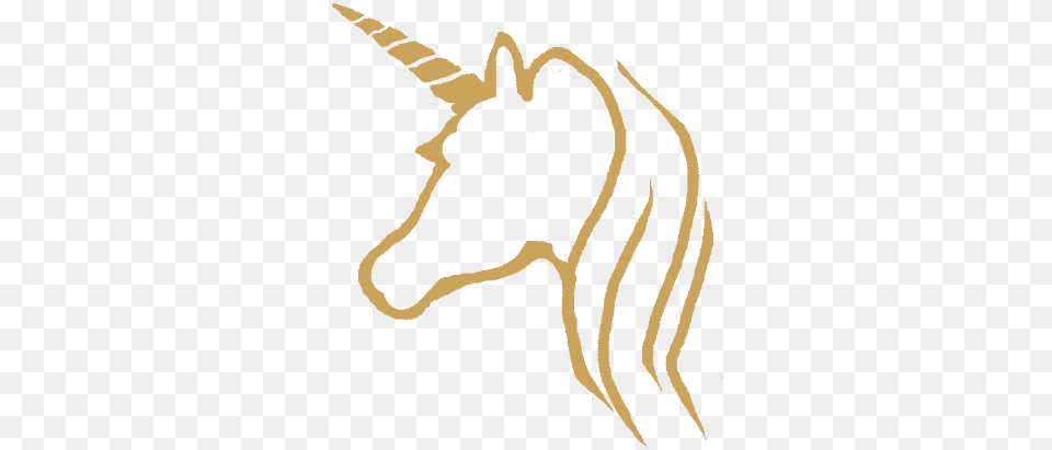Gold Unicorn Gold Unicorn, Animal, Coyote, Mammal Free Png