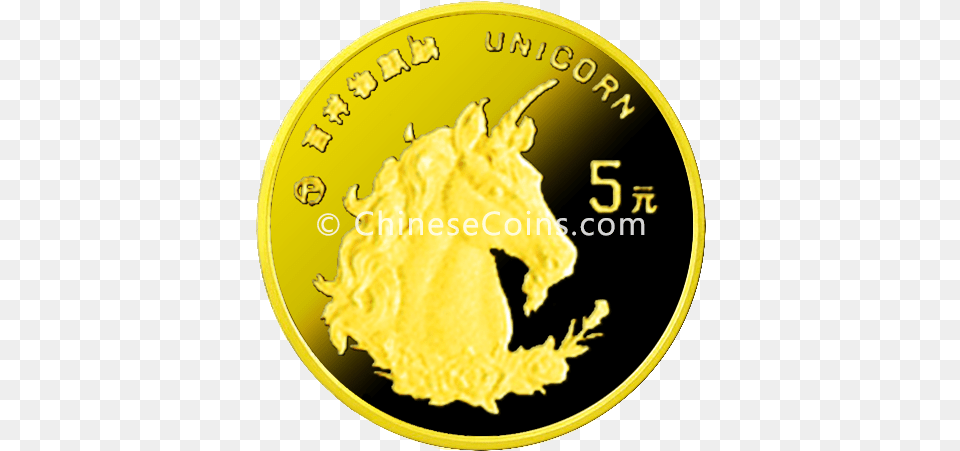 Gold Unicorn Set 5 Rev Coin, Money Free Transparent Png