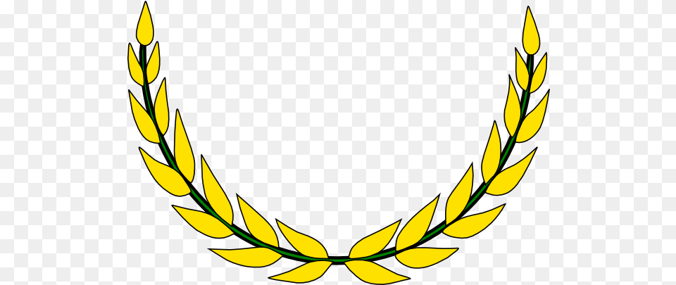 Gold Vector Laurel Wreath Clip Art, Emblem, Symbol, Logo, Bonfire Free Png Download
