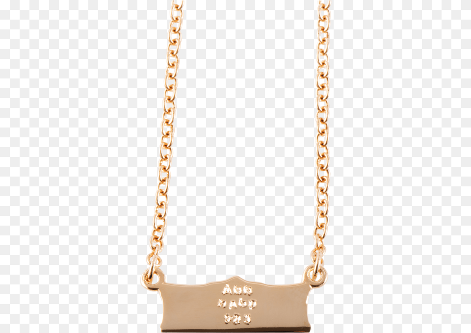 Gold Vermeil White House Charm Necklacequotdata Image Chain, Accessories, Bag, Handbag, Jewelry Free Png Download