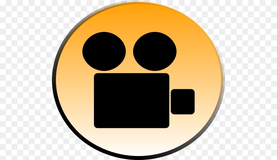 Gold Video Icon Gold Camera Logos, Reel, Disk Png Image