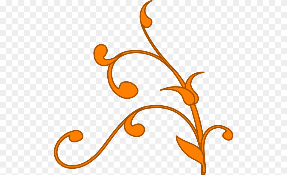 Gold Vine Clip Art For Web, Floral Design, Graphics, Pattern Png Image