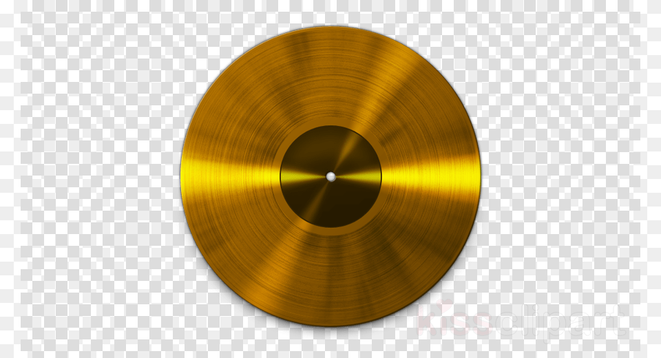 Gold Vinyl Record, Disk, Musical Instrument Free Png