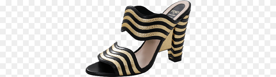 Gold Wave Heel Heel With Marissa Collections Basic Pump, Clothing, Footwear, High Heel, Sandal Png