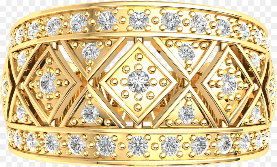 Gold Wedding Band 0 6ctw Round Brilliant Cut Diamond Diamond, Accessories, Jewelry, Ornament, Gemstone Free Transparent Png