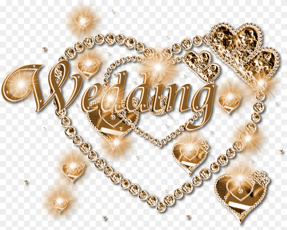 Gold Wedding Clipart Design, Accessories, Treasure, Jewelry, Necklace Free Transparent Png